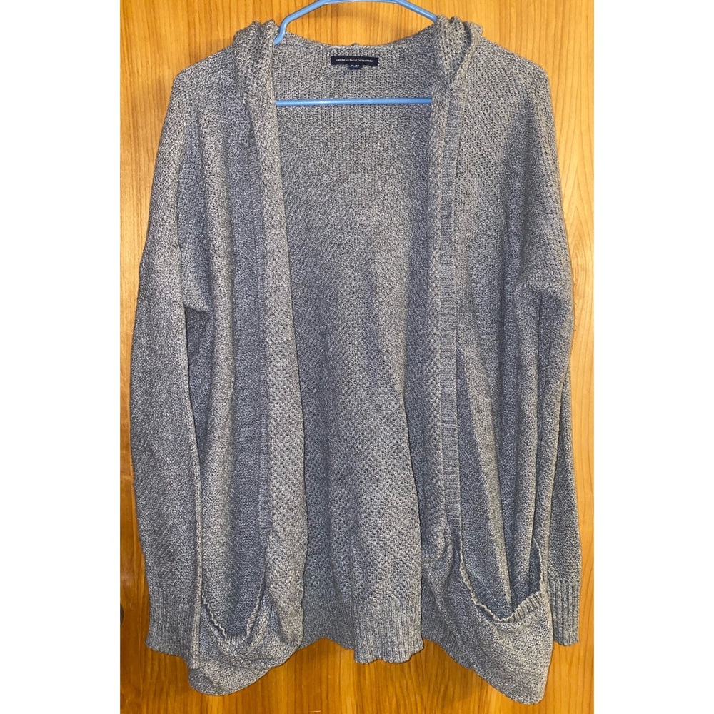 American Eagle Outfitters Hooded Knit Cardigan